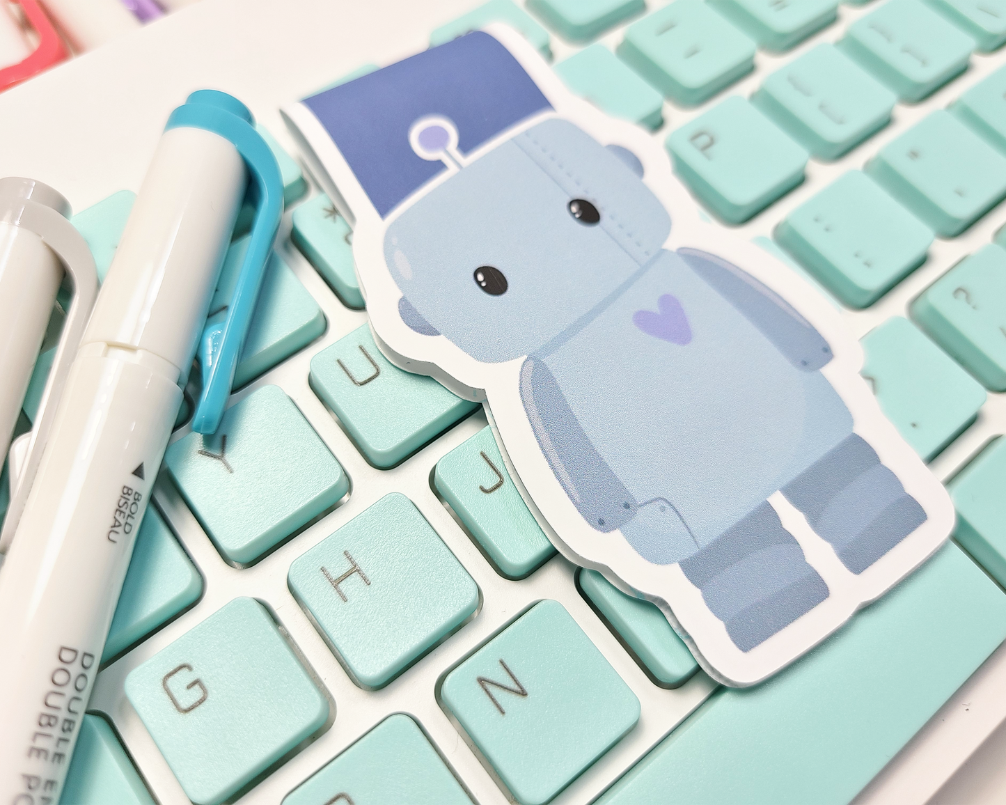 Robot Magnetic Bookmark