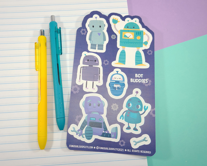 Robot Sticker Sheet