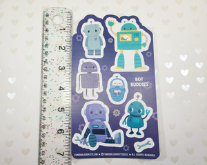 Robot Sticker Sheet
