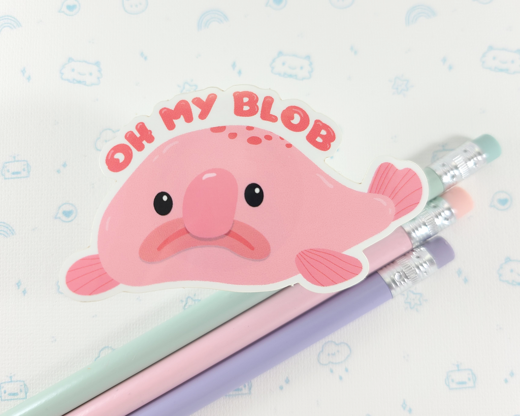 Blobfish Sticker
