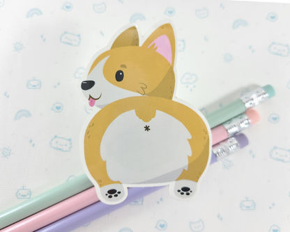 Corgi Butt Sticker