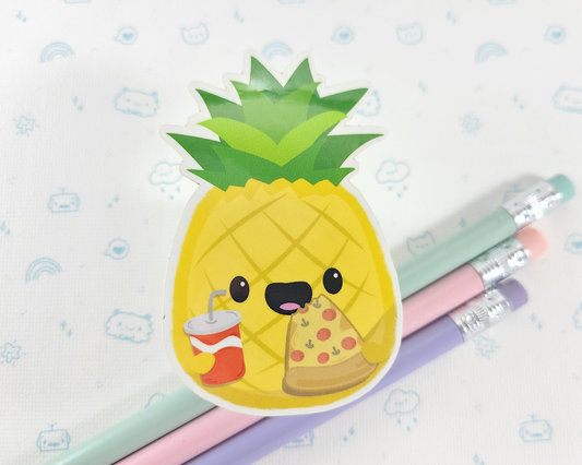 Pineapple Pizza Sticker