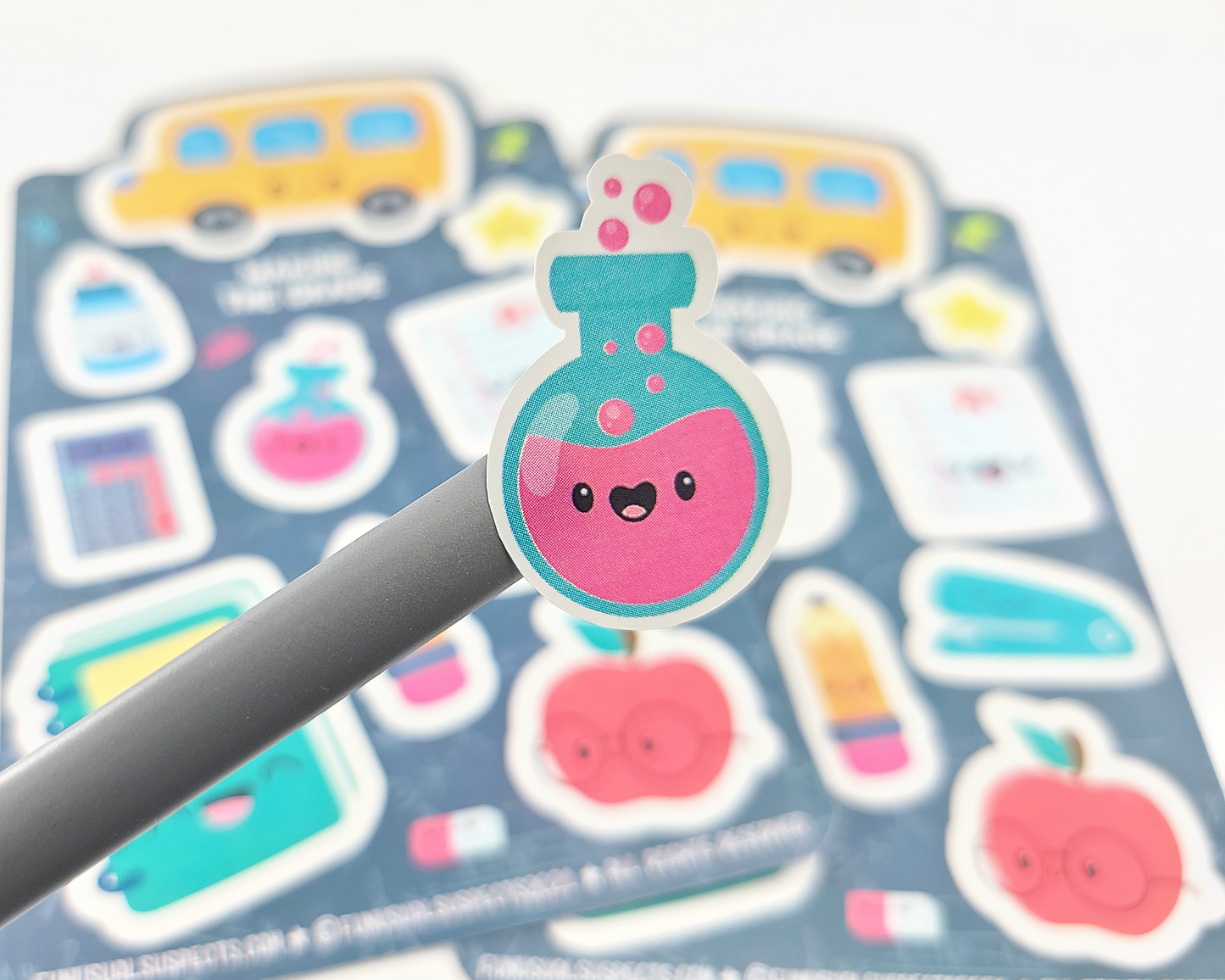 Back to School Sticker Sheet