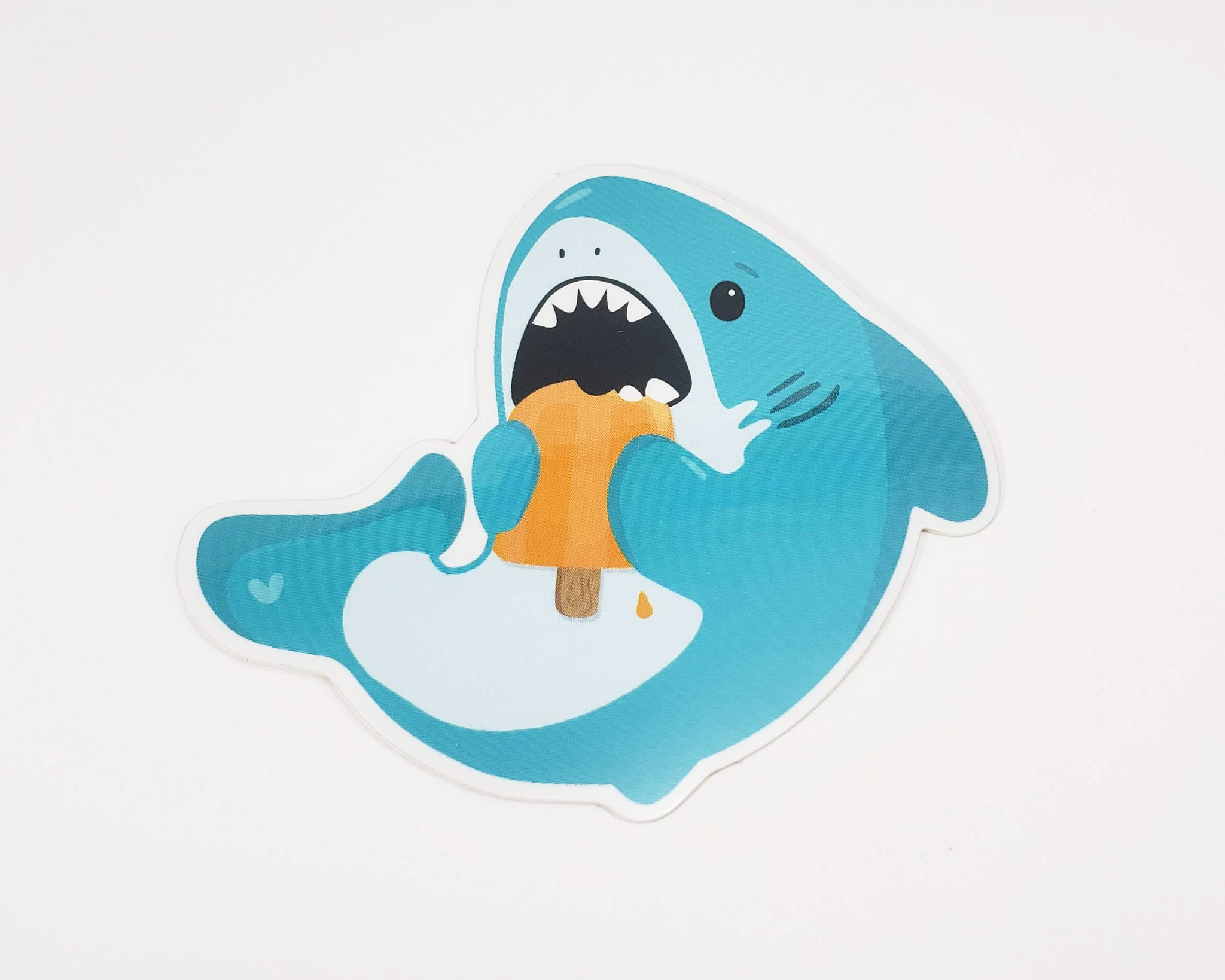 Shark Popsicle Sticker