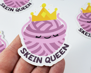 Yarn Skein Queen Sticker