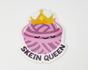 Yarn Skein Queen Sticker