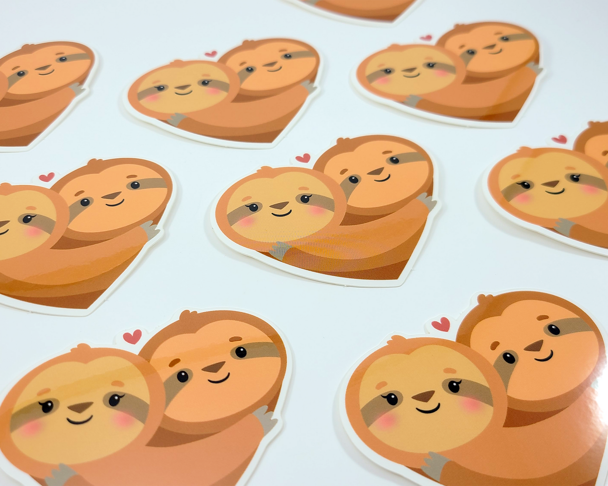 Sloth Heart Sticker