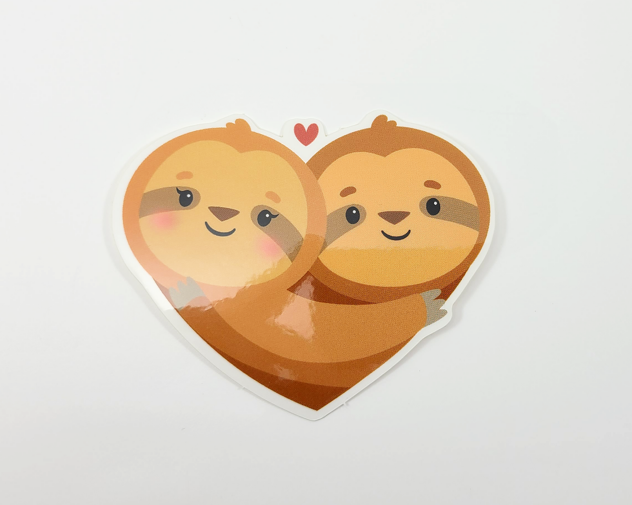 Sloth Heart Sticker