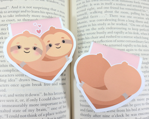 Sloth Hug Magnetic Bookmark