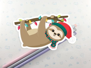 Sloth with Lights Sticker