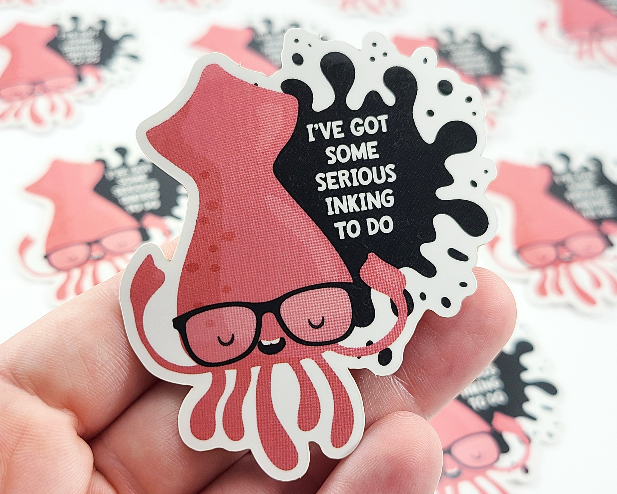 Squid Sticker
