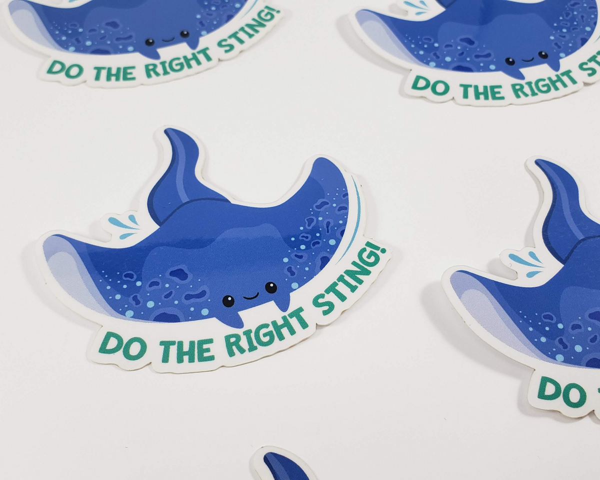 Stingray Sticker – FunUsualSuspects