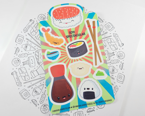 Sushi Sticker Sheet