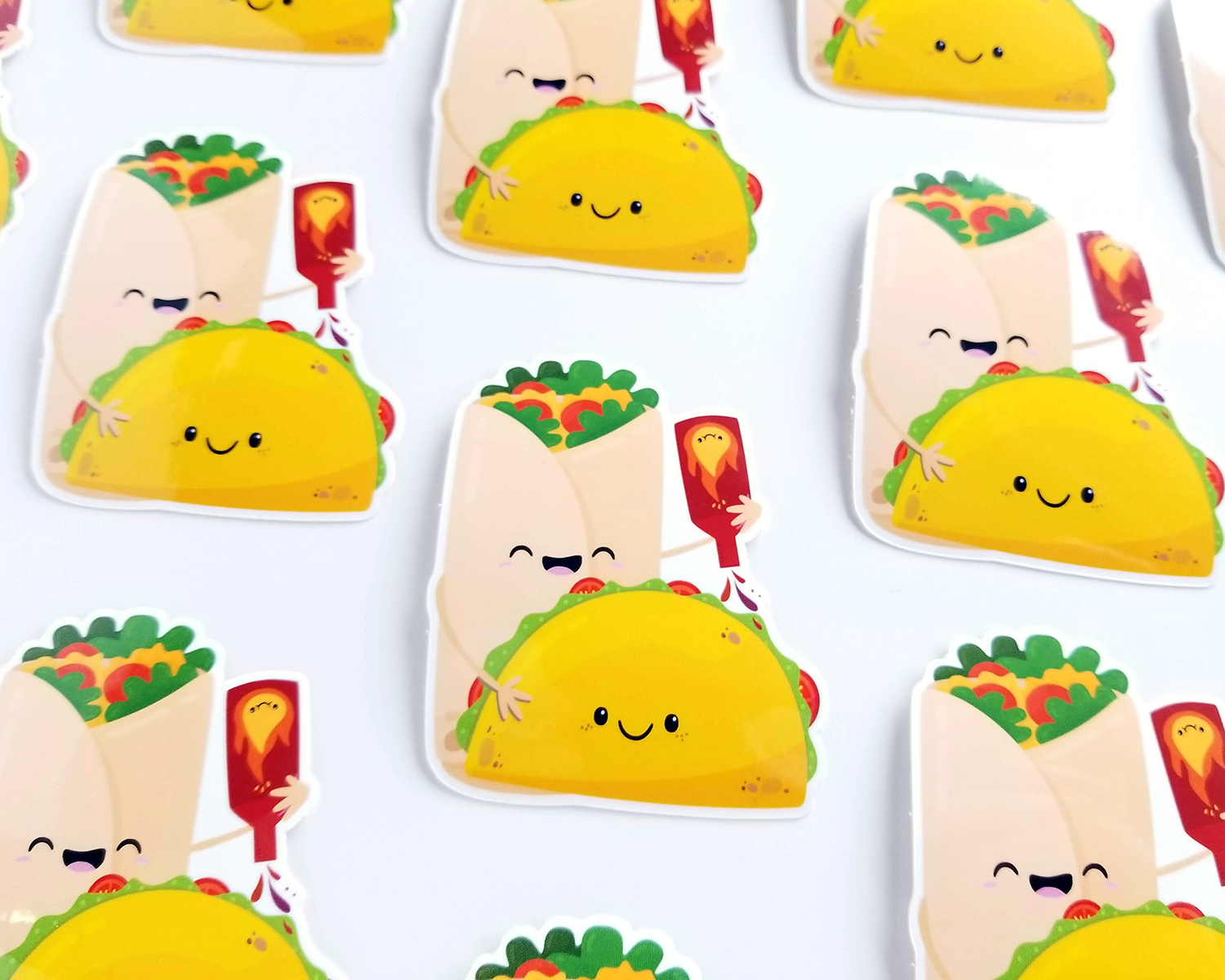 Taco & Burrito Sticker