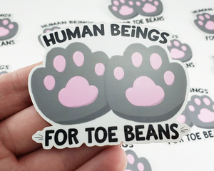 Cat Toe Beans Sticker
