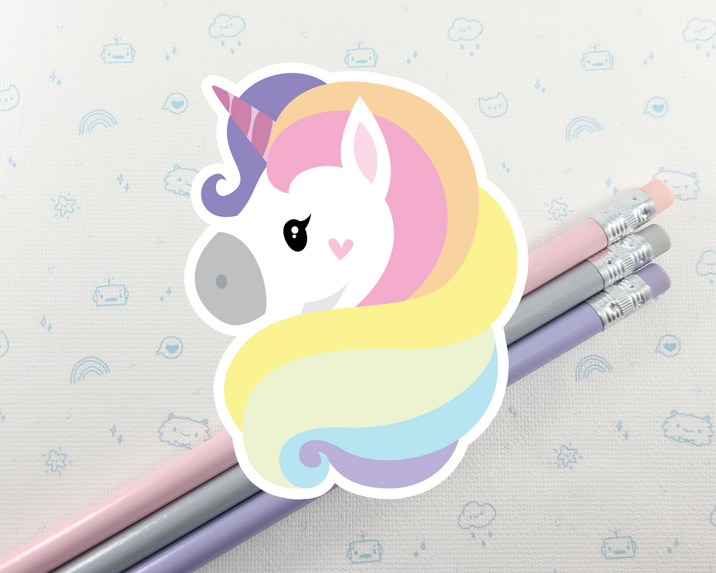 Unicorn Pastel Sticker