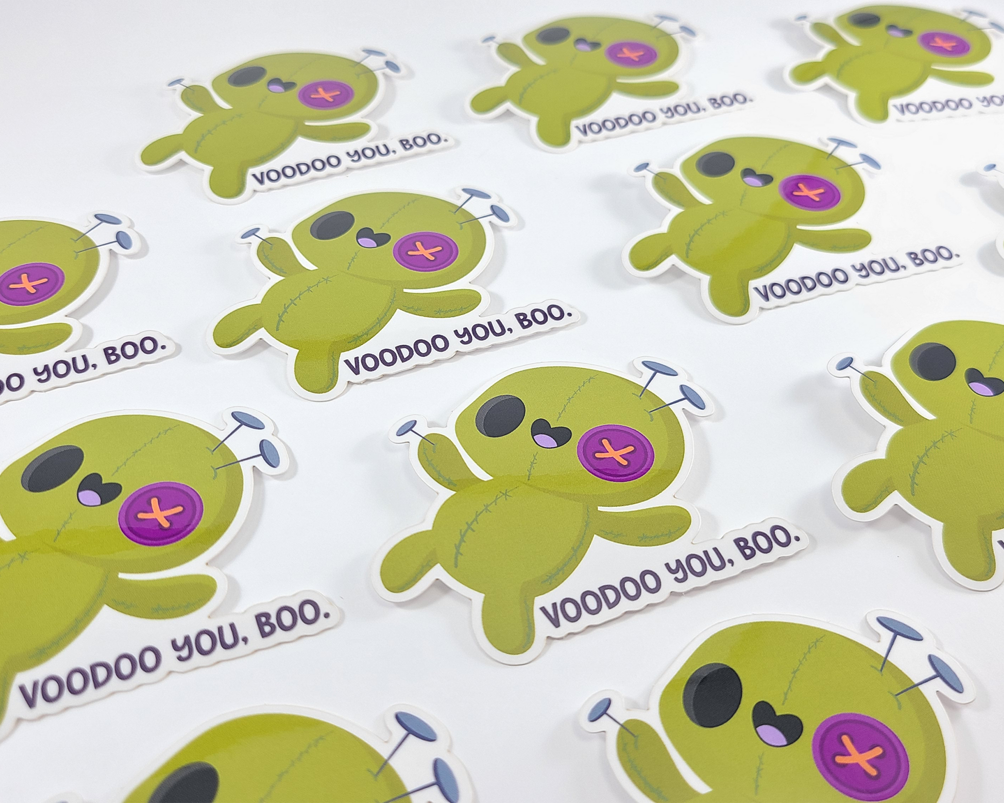 Voodoo Boo Sticker