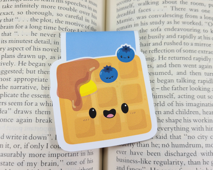 Waffle Magnetic Bookmark