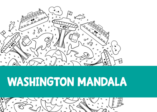 Wonderful Washington Coloring Page
