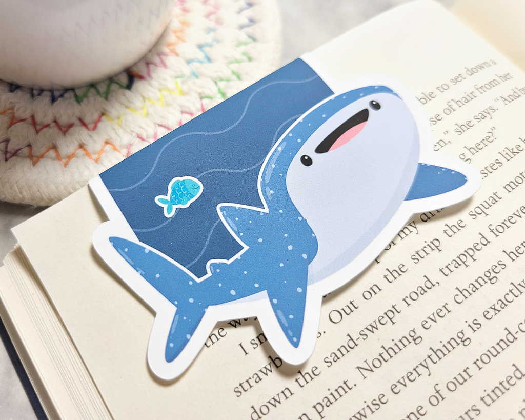 Whaleshark Magnetic Bookmark