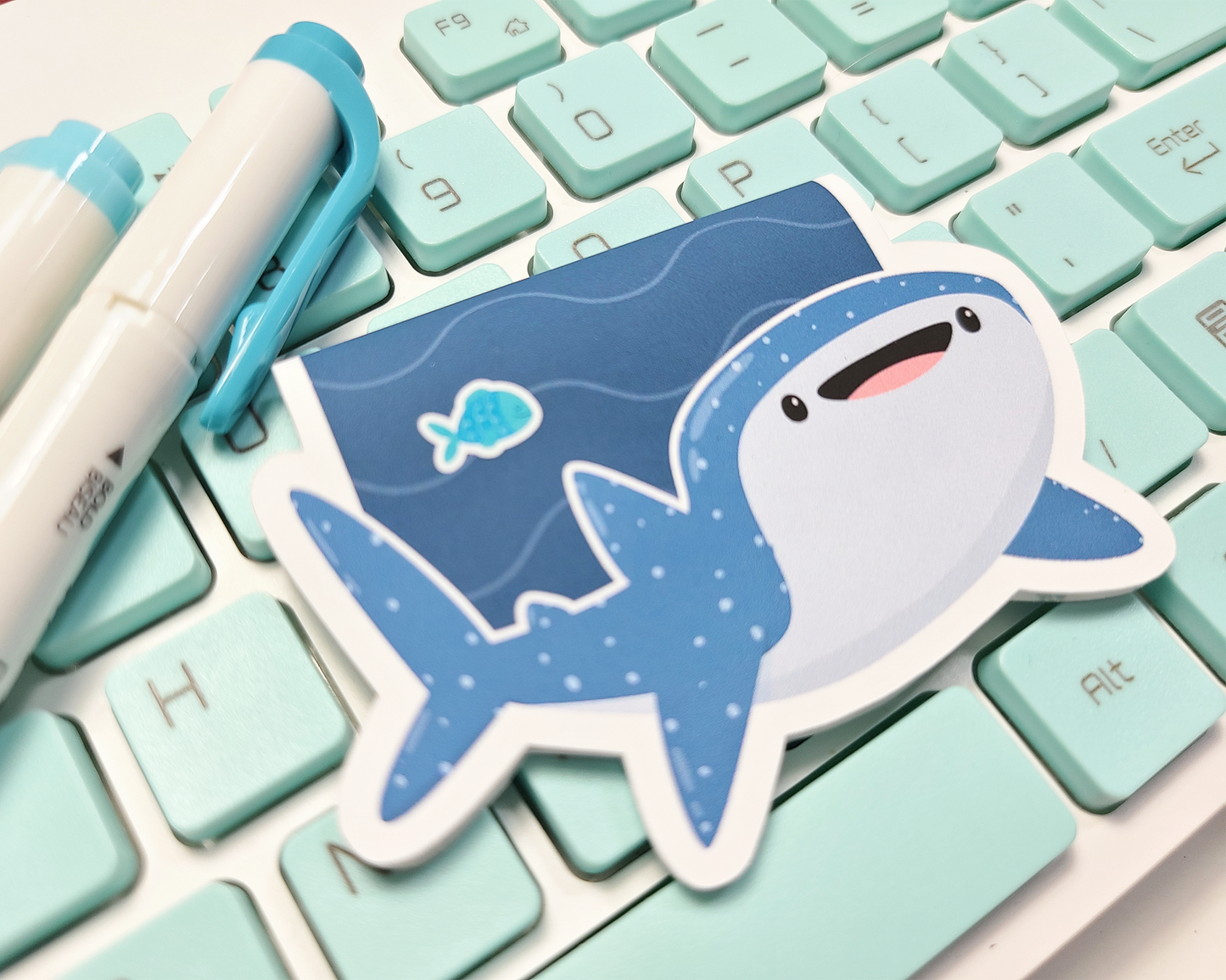 Whaleshark Magnetic Bookmark