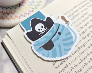 Yarn Pirate Magnetic Bookmark