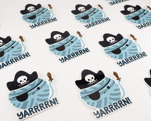 Yarn Pirate Sticker