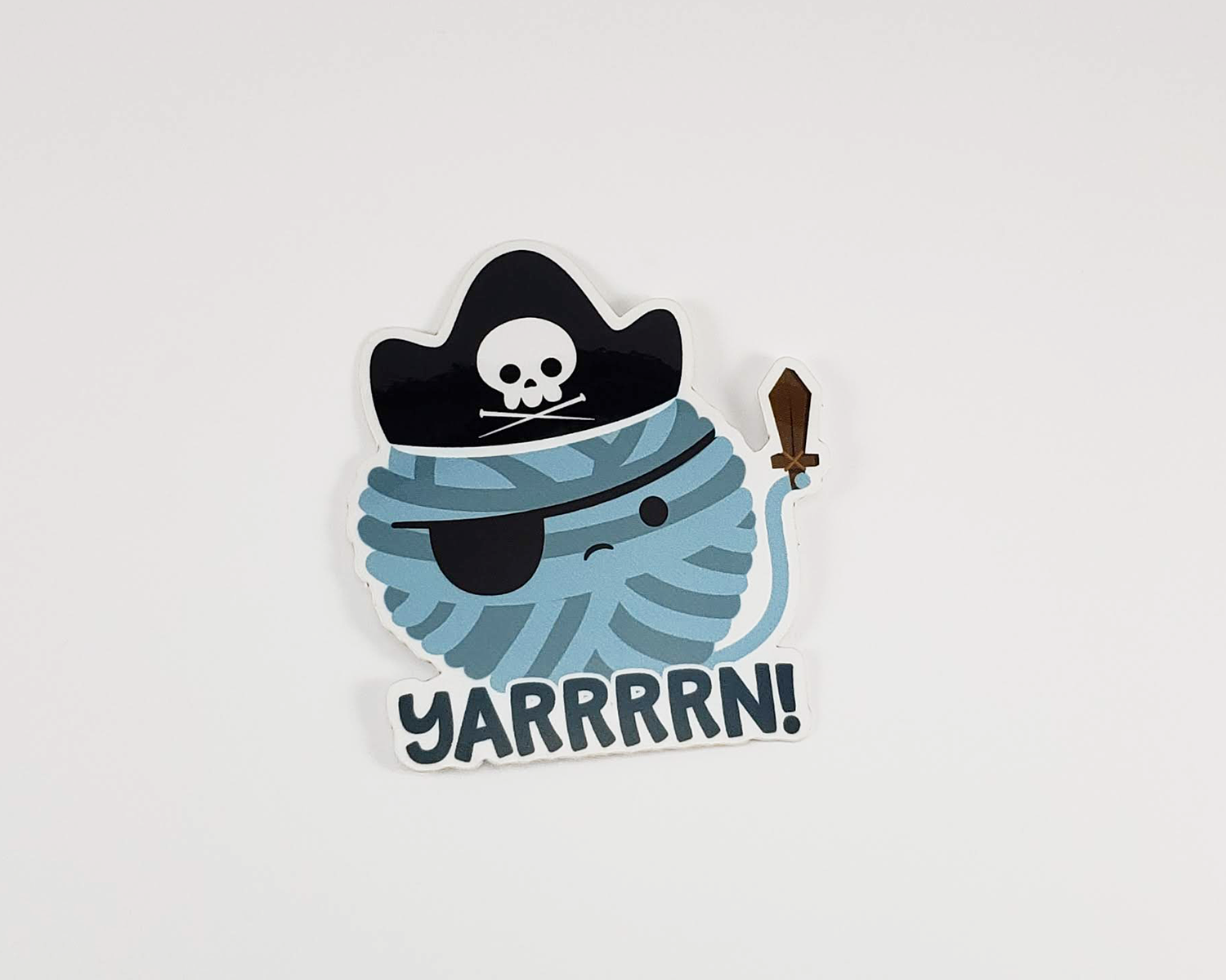 Yarn Pirate Sticker