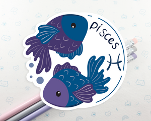 Zodiac Pisces Sticker