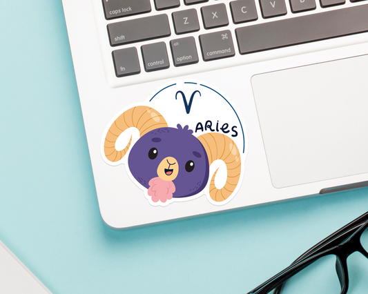 Zodiac Aries Sticker