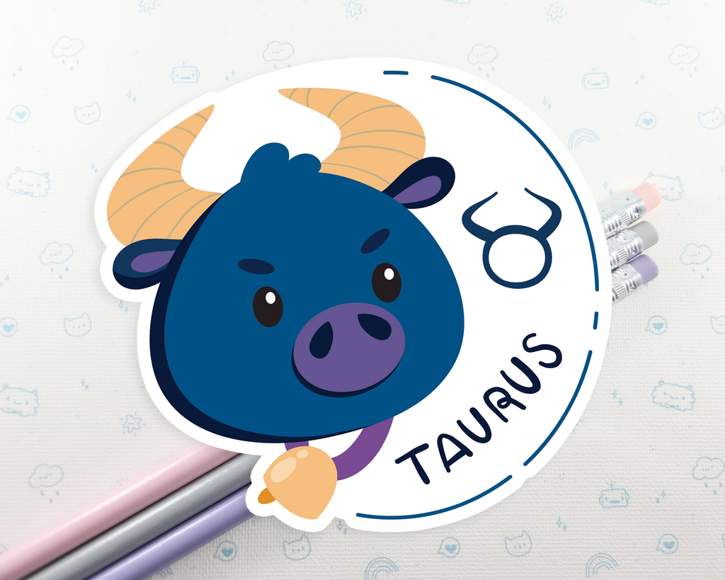 Zodiac Taurus Sticker