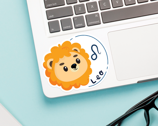 Zodiac Leo Sticker