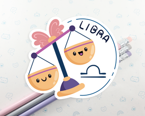 Zodiac Libra Sticker