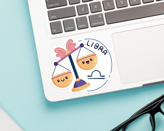 Zodiac Libra Sticker