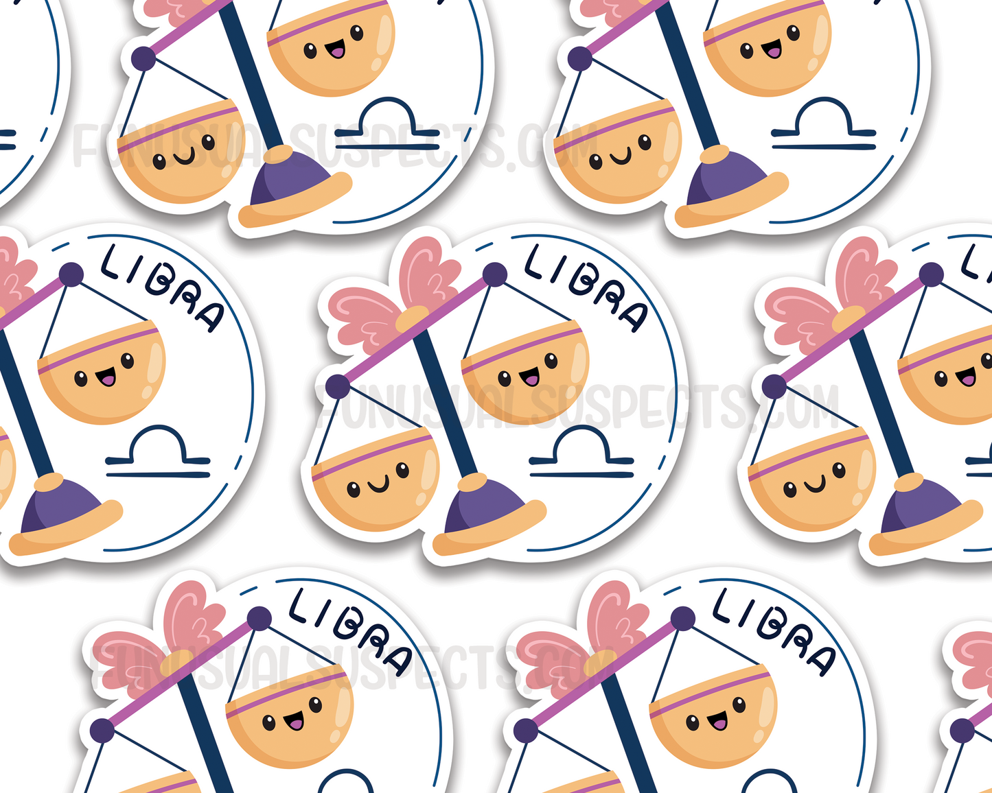 Zodiac Libra Sticker