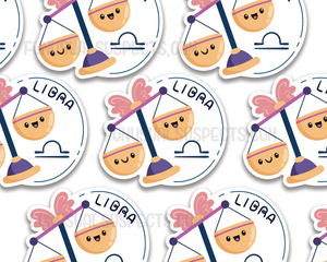 Zodiac Libra Sticker