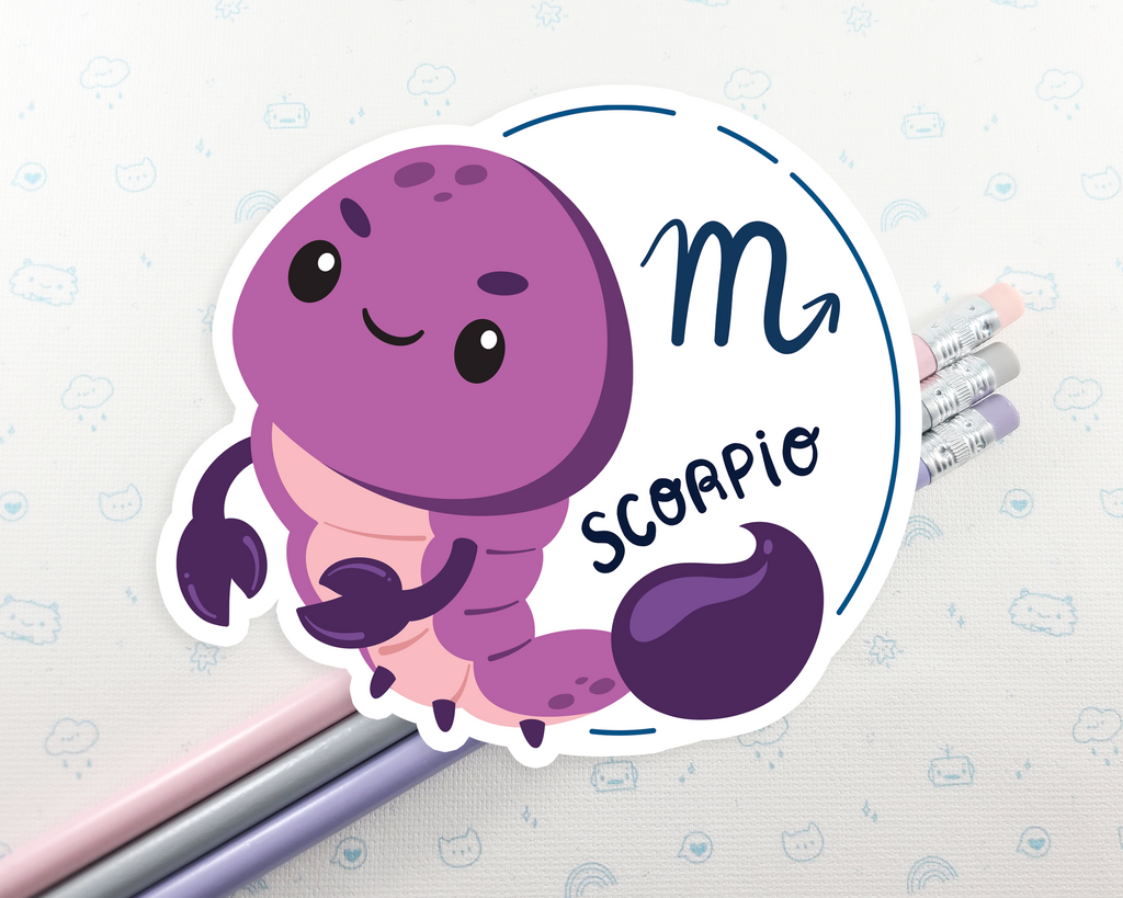 Zodiac Scorpio Sticker